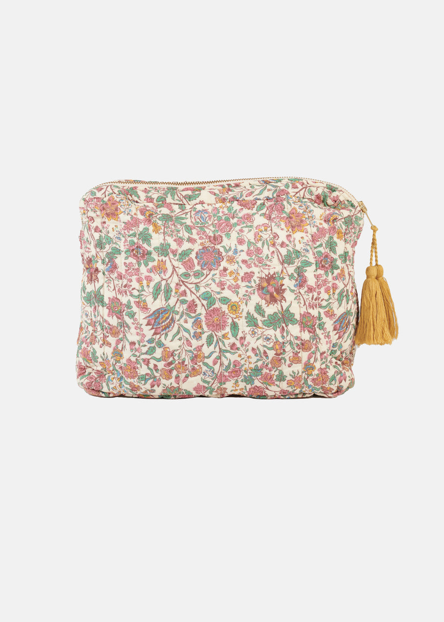 TEIKI POUCH - CREAM SAVAGE GARDEN