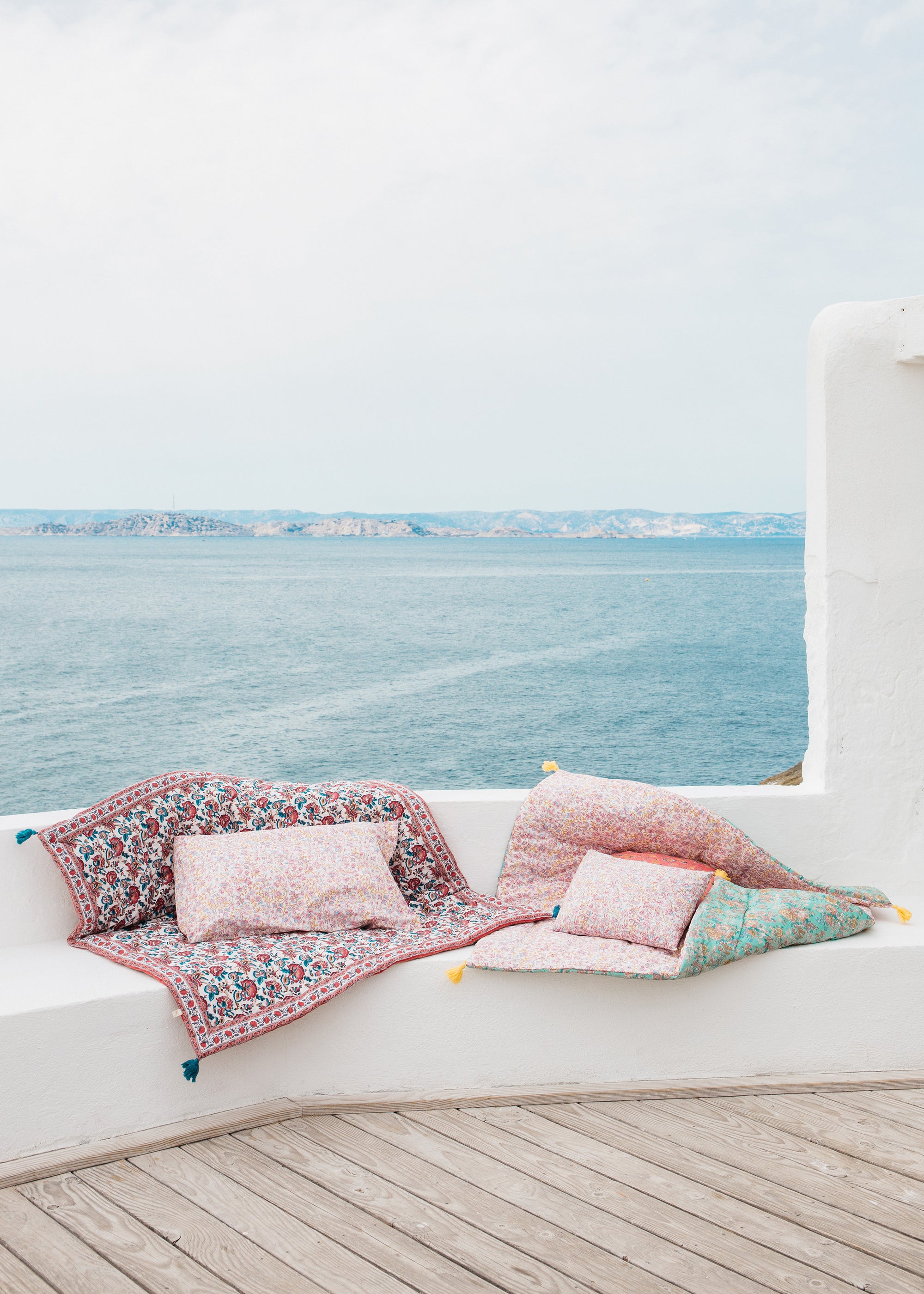 VALERIE PILLOW CASE -  CREAM PADMA MUDRA