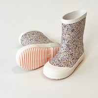MUDDY FLORAL RUBBER BOOT