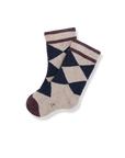 JEPPE ARGYLE SOCKS - TURTLEDOVE
