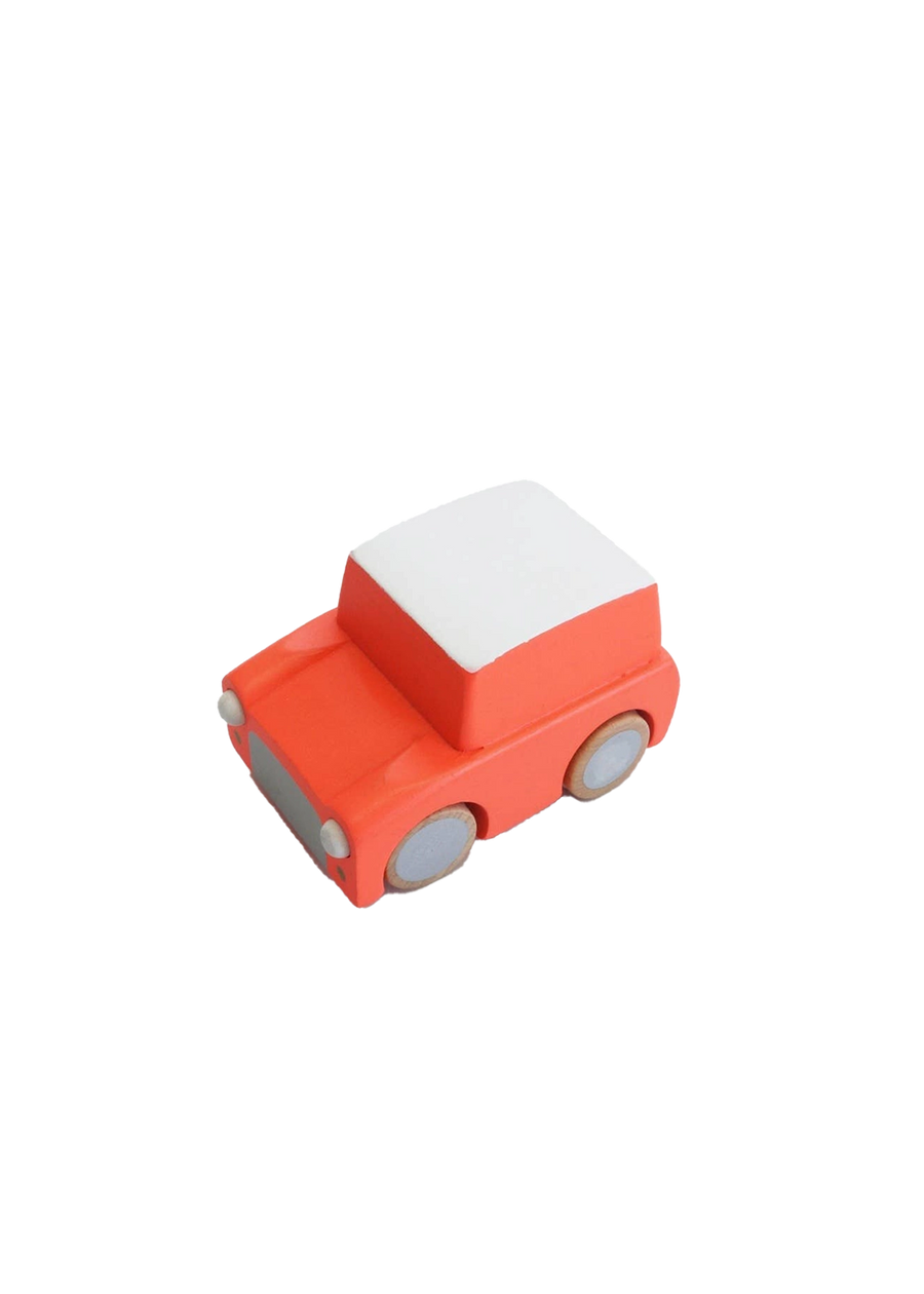 KURUMA WIND-UP CAR - ORANGE
