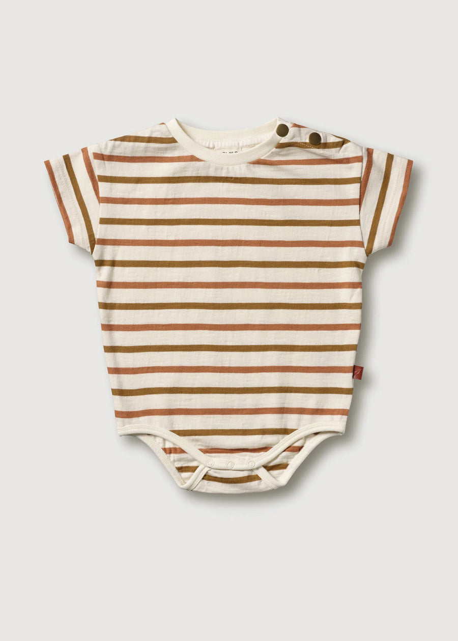 ORGANIC STRIPE BODYSUIT