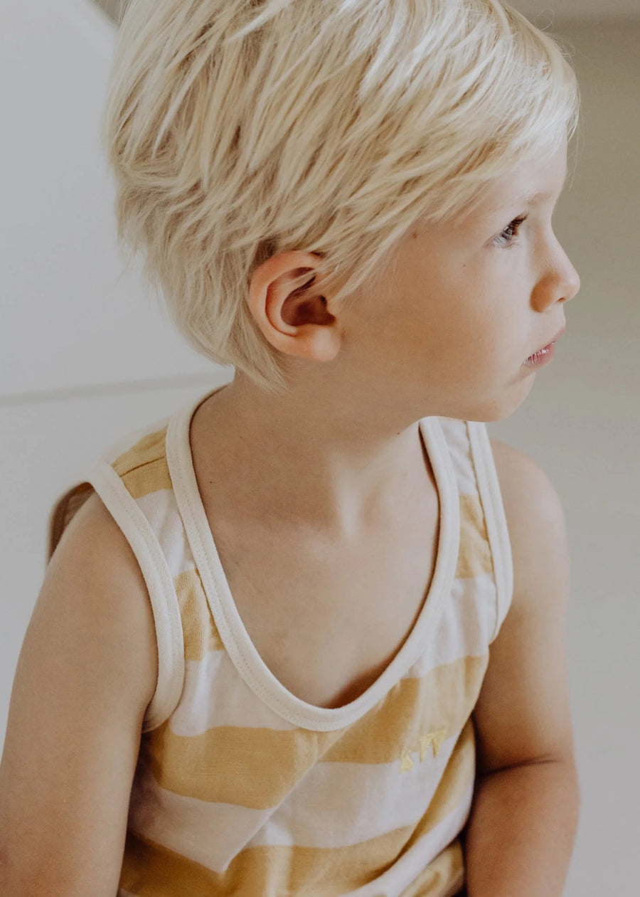 ORGANIC STRIPE TANK