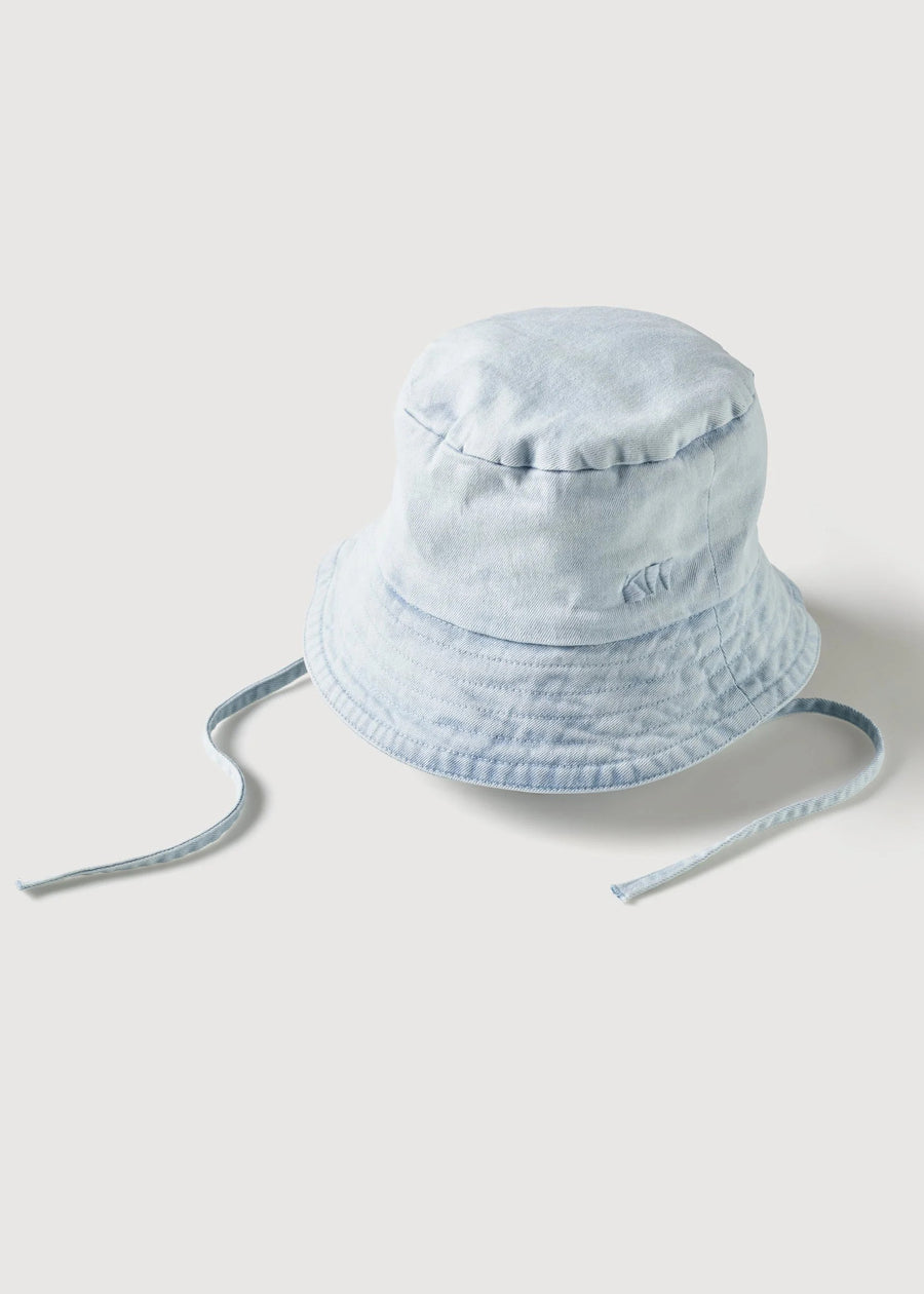 ORGANIC BUCKET HAT - DENIM