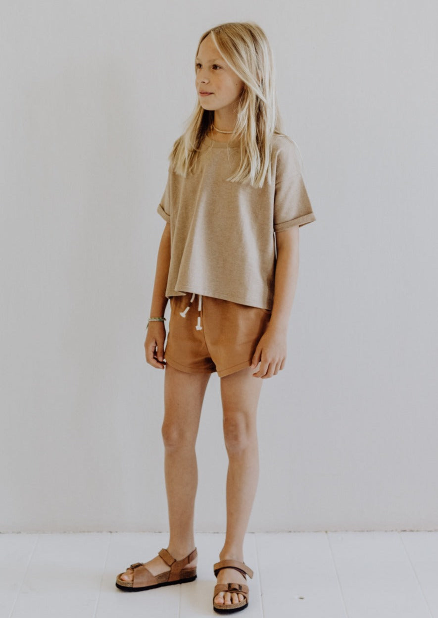 ORGANIC JERSEY SHORTS