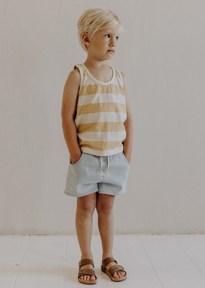 ORGANIC STRIPE TANK