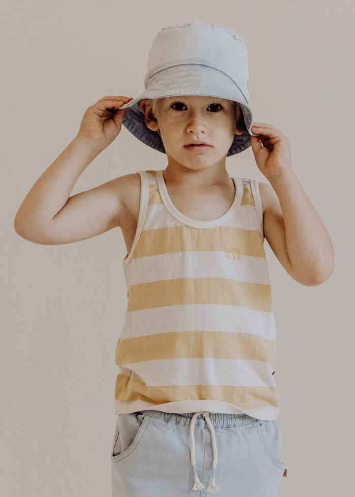 ORGANIC STRIPE TANK