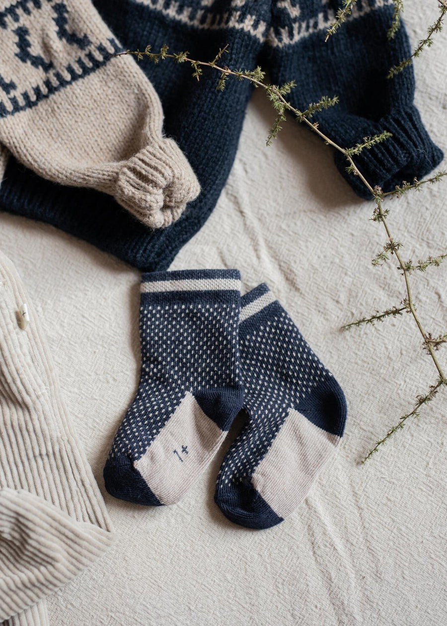 LANA SOCKS - NAVY