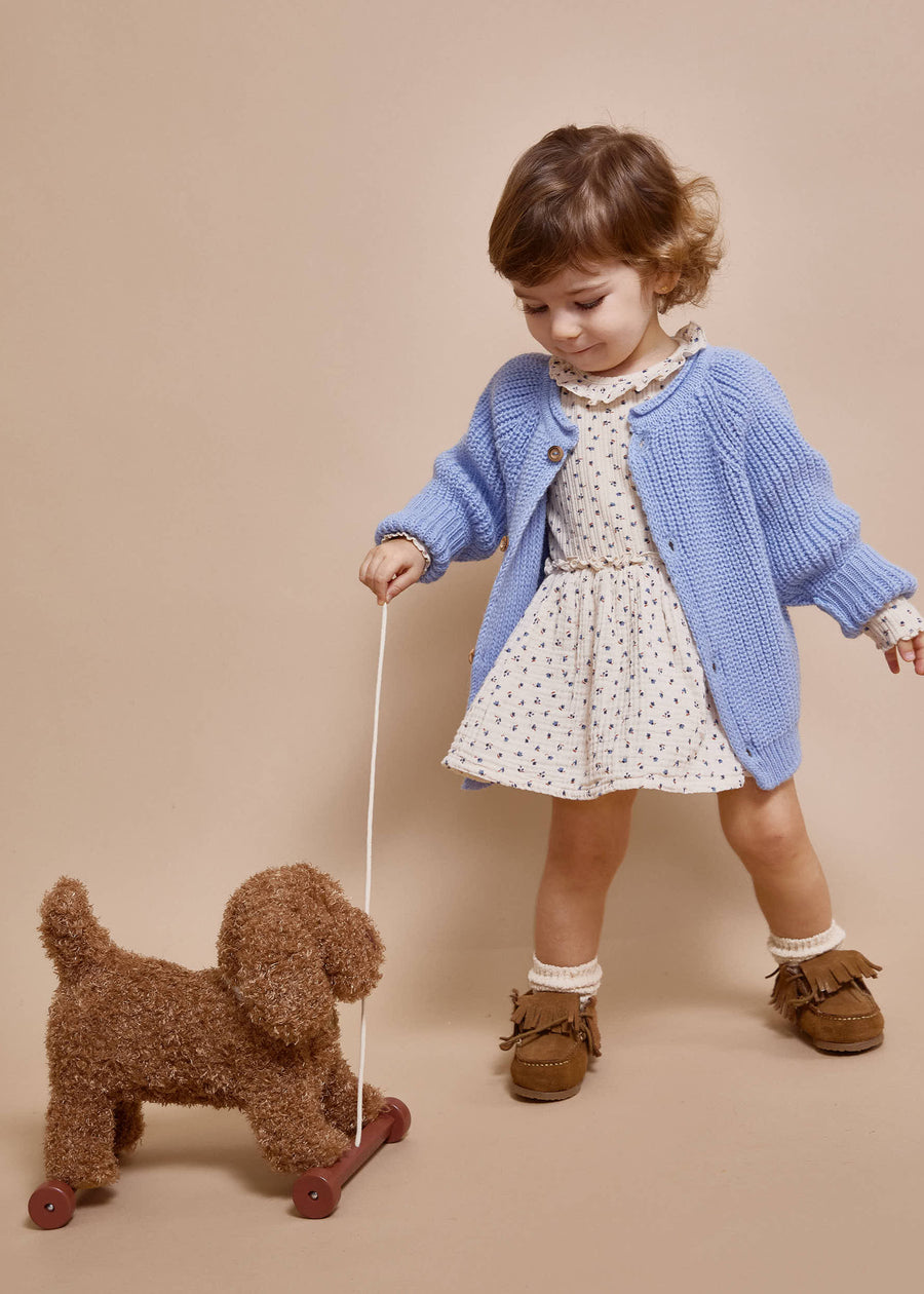 RIB GAUZE COMBIDRESS