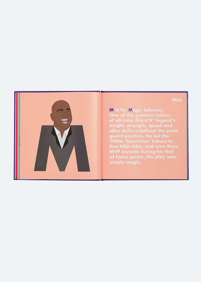 LAKERS LEGENDS ALPHABET BOOK