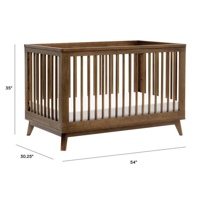 SCOOT 3-IN-1 CONVERTIBLE CRIB WITH TODDLER BED CONVERSION KIT - COLOR OPTIONS