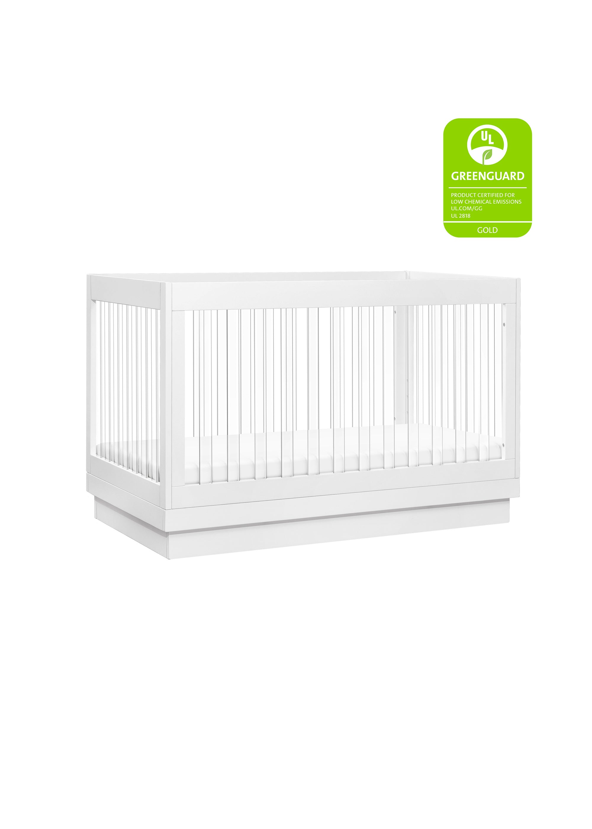 HARLOW 3-IN-1 CONVERTIBLE CRIB WITH TODDLER BED CONVERSION KIT