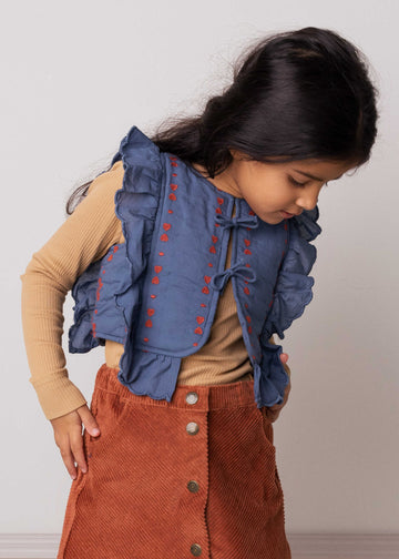 JINA VEST - BLUE
