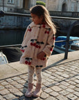 FUZZIE MA GRANDE CHERRY COAT