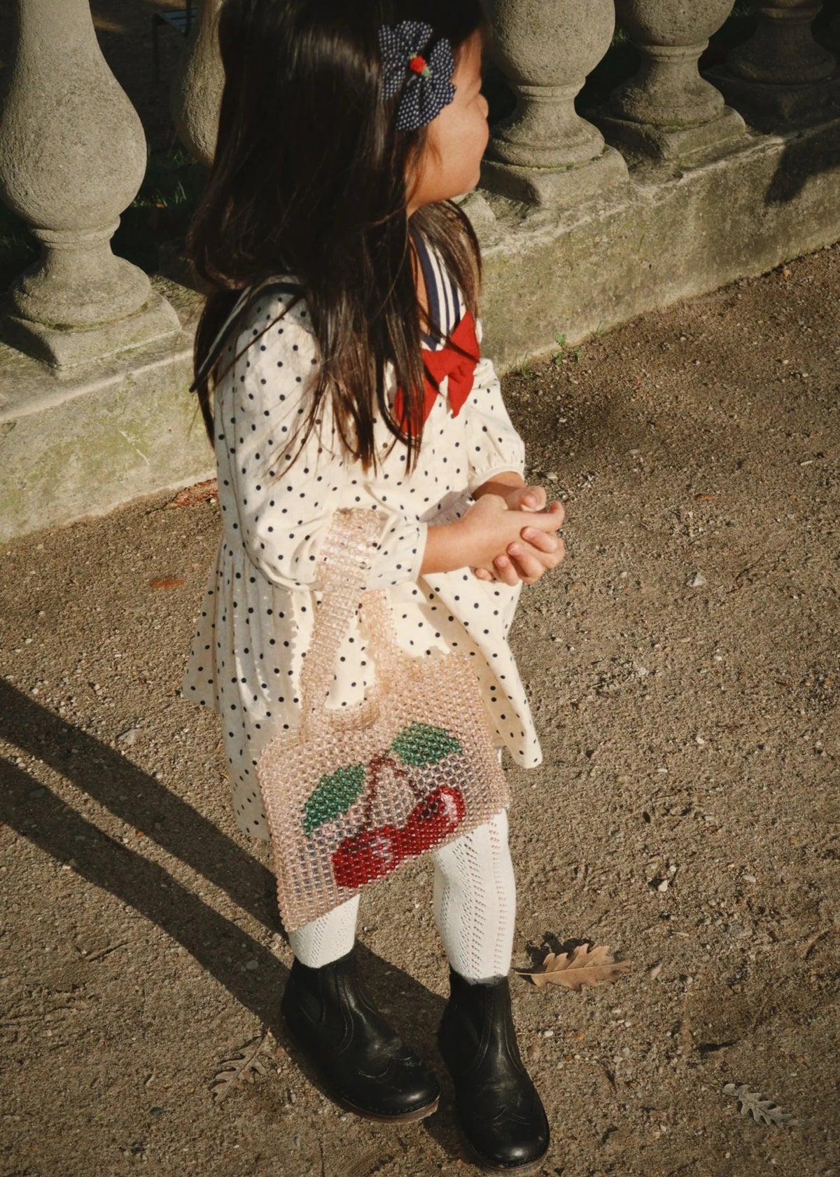 CHERRY PERLA HANDBAG