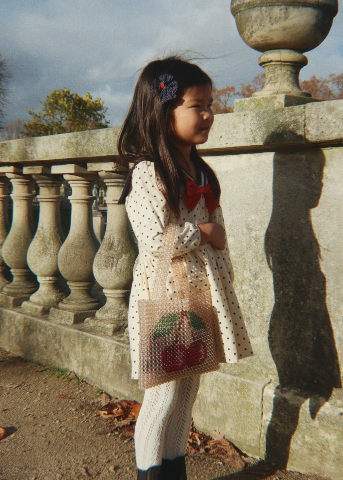 CHERRY PERLA HANDBAG
