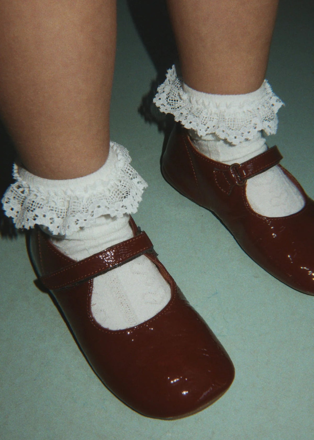 2 PACK FRILL POINTELLE SOCKS