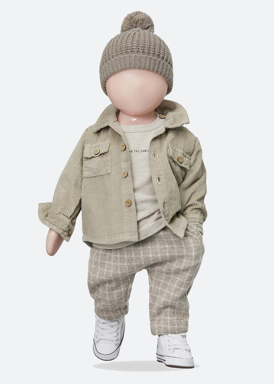 MORITZ PANT - TAUPE