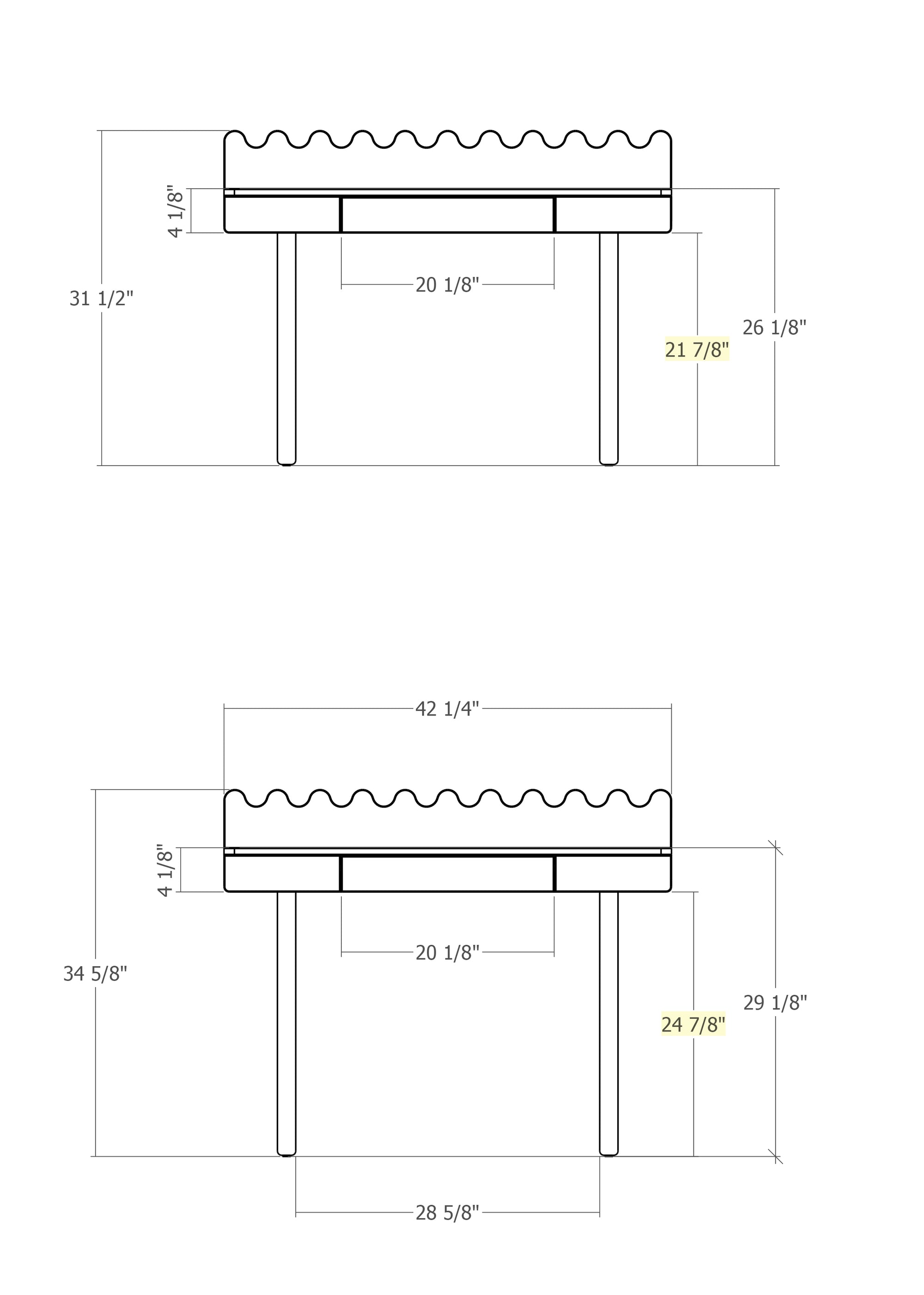 MOSS DESK -CHOOSE COLOR OPTION