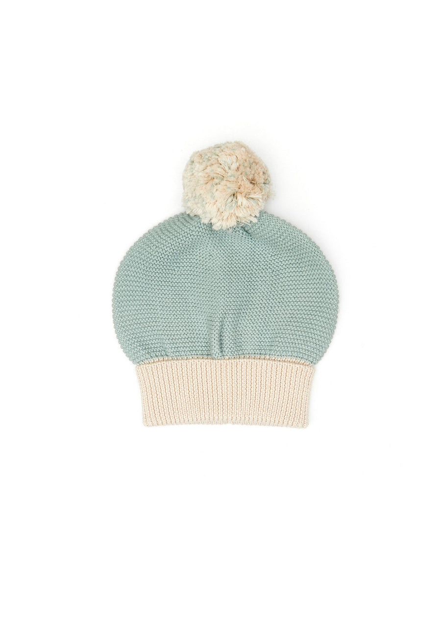 POMPOM HAT - JADE