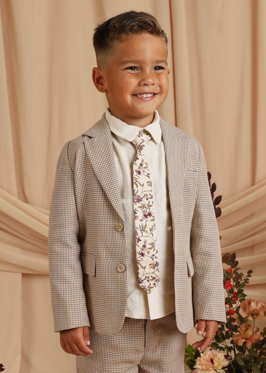 SEBASTIAN BLAZER - HOUNDSTOOTH