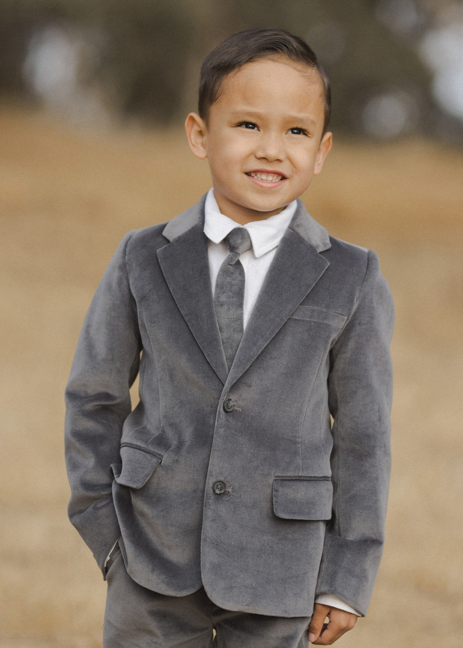 SEBASTIAN VELVET BLAZER