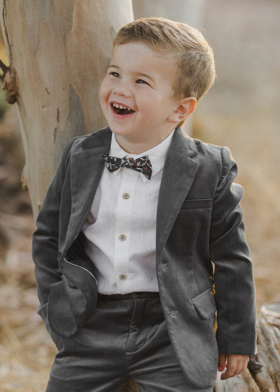 SEBASTIAN VELVET BLAZER