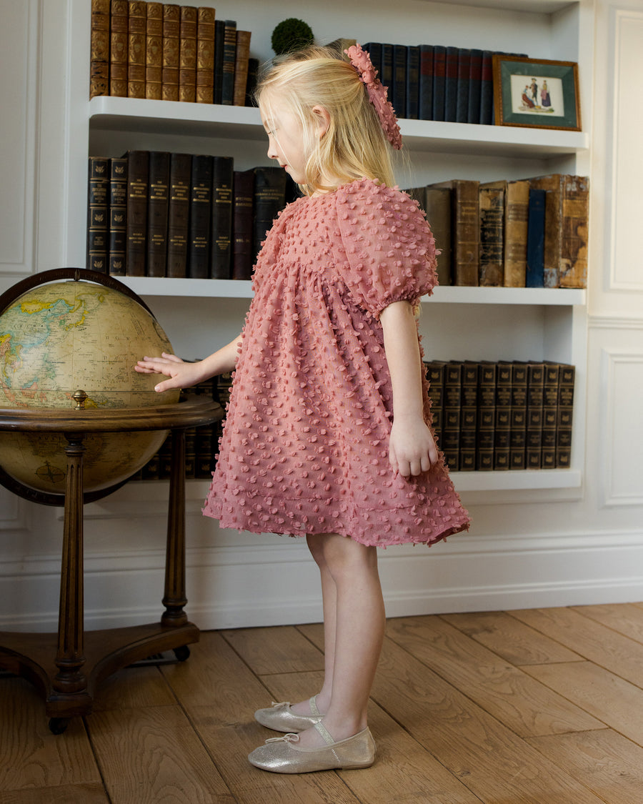 LUNA DRESS - RASPBERRY