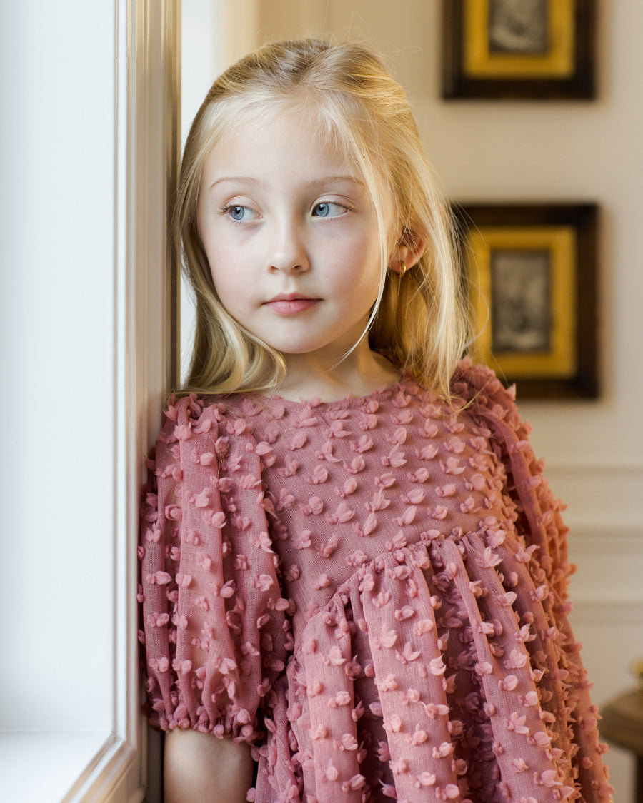 LUNA DRESS - RASPBERRY