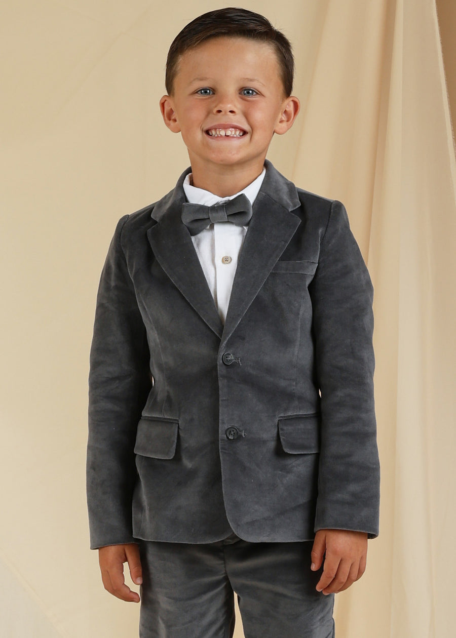 SEBASTIAN VELVET BLAZER