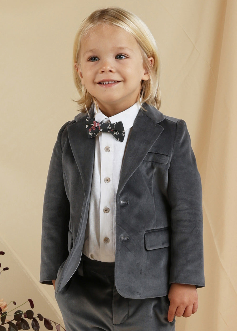 SEBASTIAN VELVET BLAZER