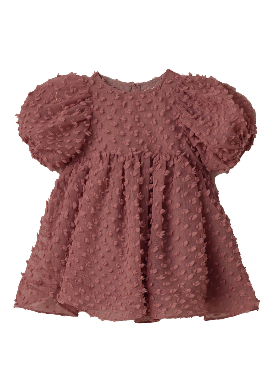 LUNA DRESS - RASPBERRY