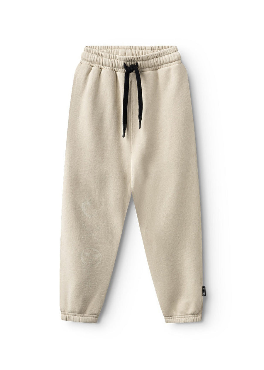 MOON INKED SWEATPANTS - SMOKEY NATURAL