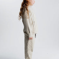 MOON INKED SWEATPANTS - SMOKEY NATURAL