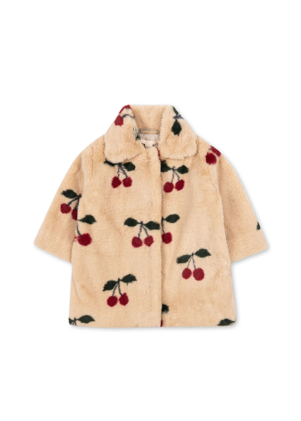 FUZZIE MA GRANDE CHERRY COAT