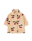 FUZZIE MA GRANDE CHERRY COAT