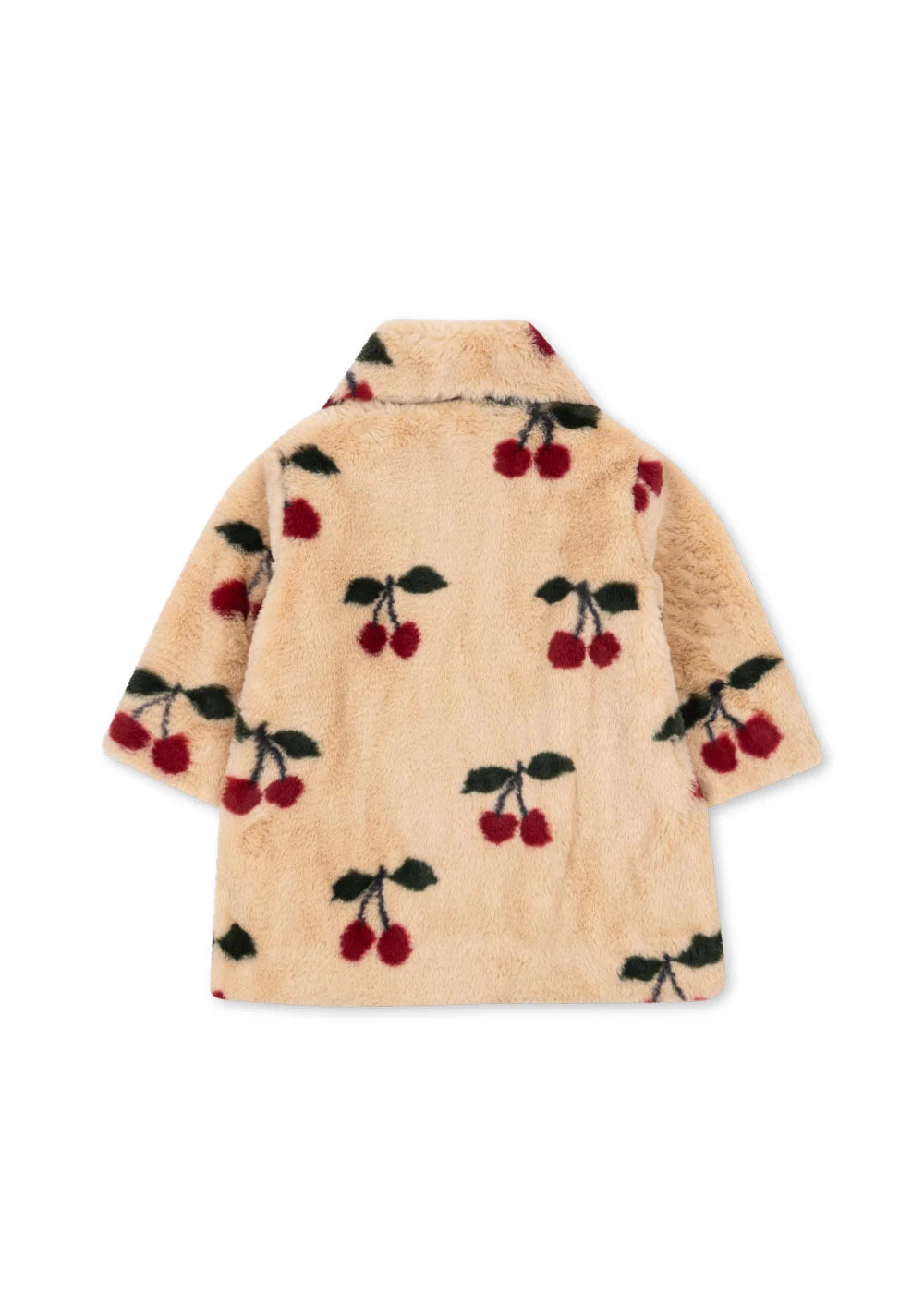 FUZZIE MA GRANDE CHERRY COAT