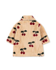 FUZZIE MA GRANDE CHERRY COAT