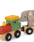 WOODEN ANIMAL TRAIN