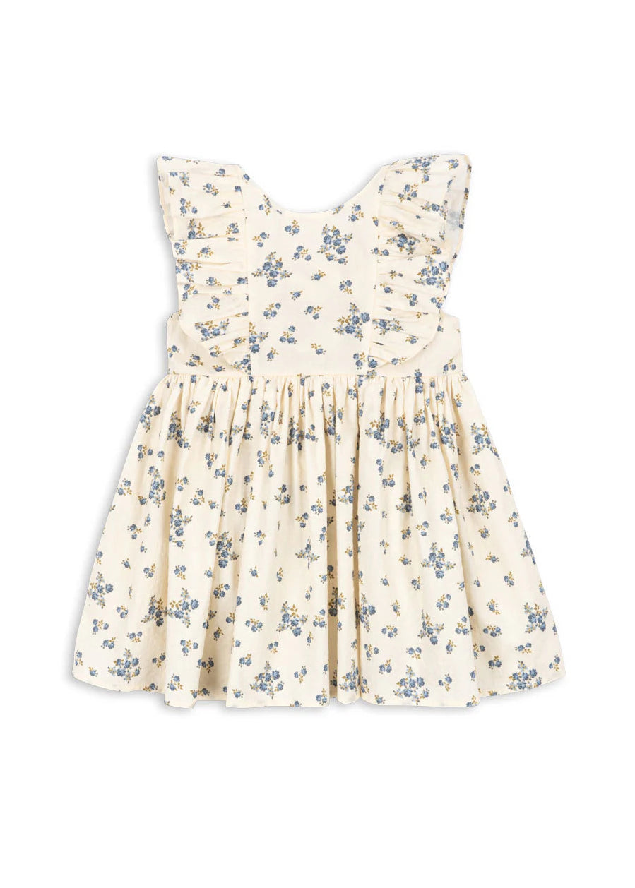 Floral dress on a white background