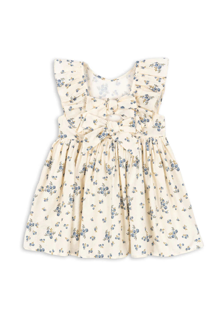 Floral dress on a white background