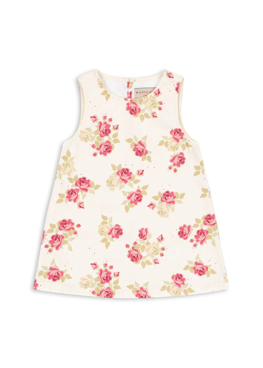 Floral dress on a white background