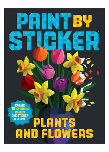 Paint by Sticker: Plants and Flowers