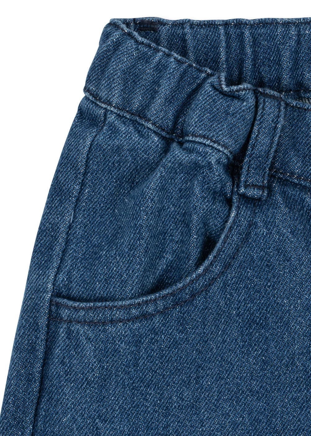 ELBA FLARED JEAN SEQUIN CHERRY