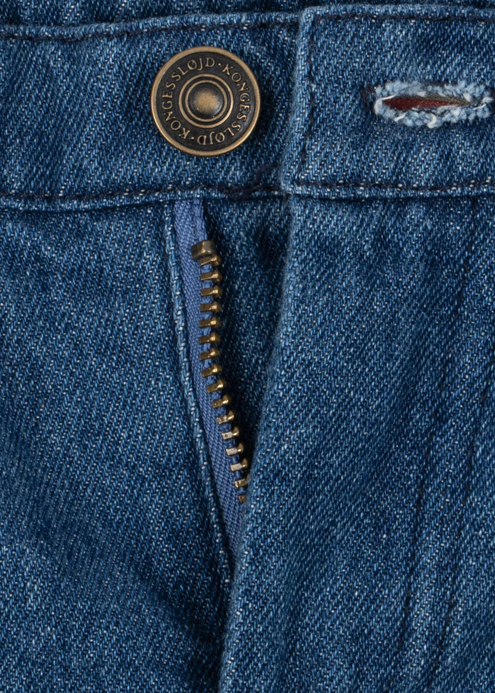 ELBA FLARED JEAN SEQUIN CHERRY