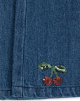 ELBA FLARED JEAN SEQUIN CHERRY