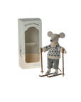 WINTER MOUSE WITH SKI SET - DAD