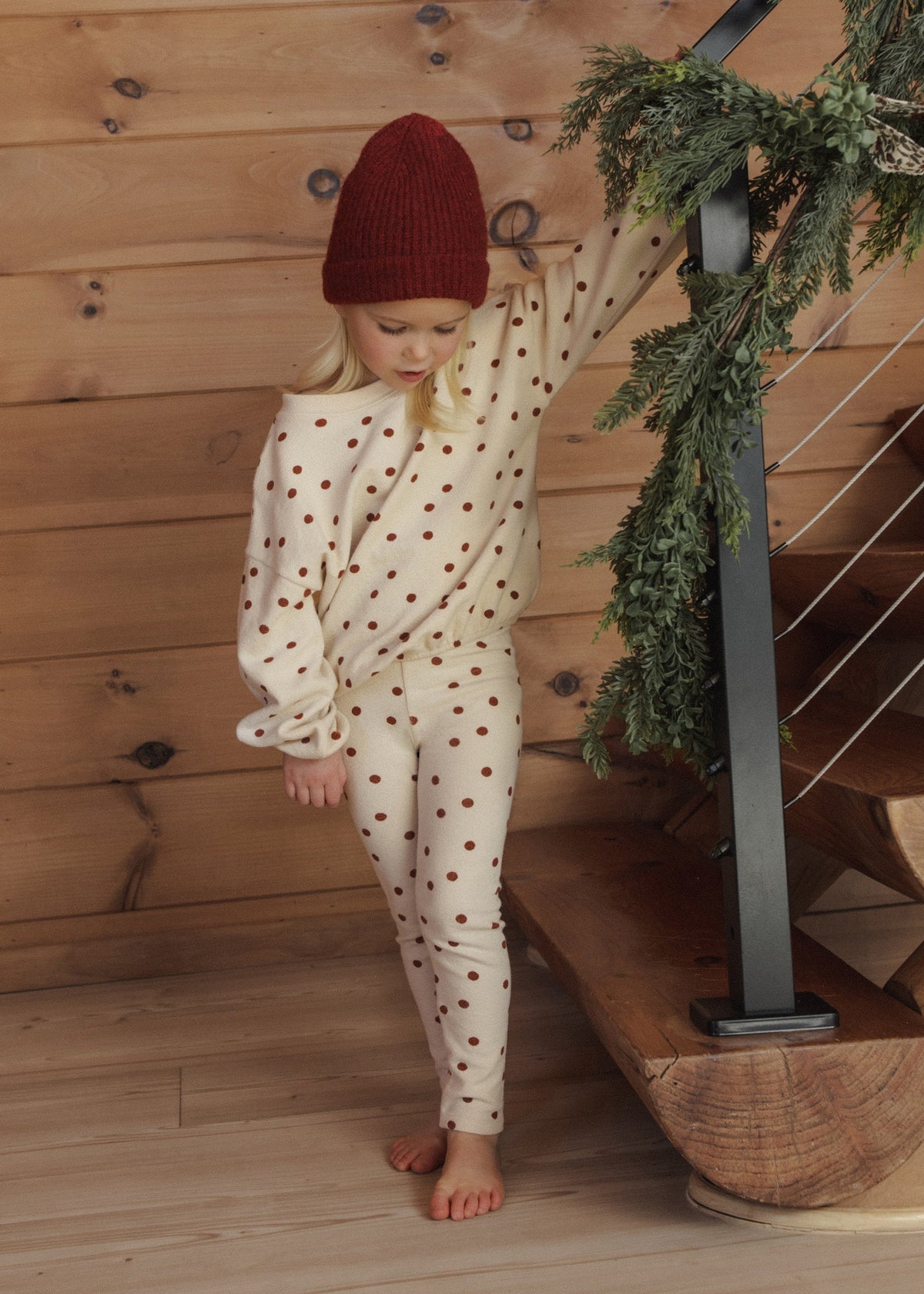 SPONGEY RUBY DOTS SET