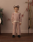 POINTSETTIA JACQUARD KNIT SET