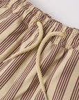 STRIPED BOARDSHORT - BUTTERSCOTCH